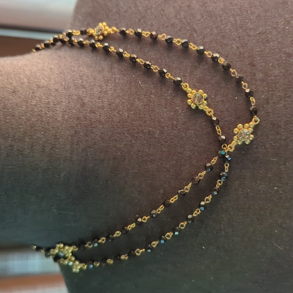 VSA Virgins Saints & Angels Magdalena Black 4mm Necklace